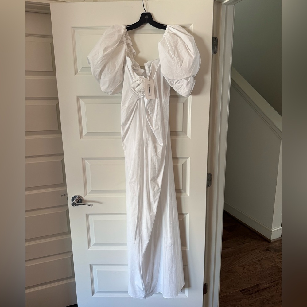 NWT Caroline Constas Rylin Maxi Dress - Picture 3 of 6